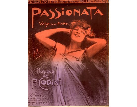 12538 | Passionata - Valse pour Piano