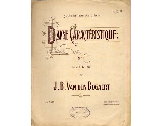 12546 | Danse Caracteristique - Pour Piano No. 1