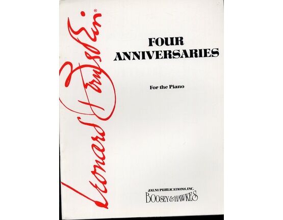 12607 | Four Anniversaries - For the Piano