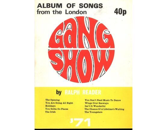 12616 | Album of Songs from the London Gang Show - 71 - for Piano and Voice
