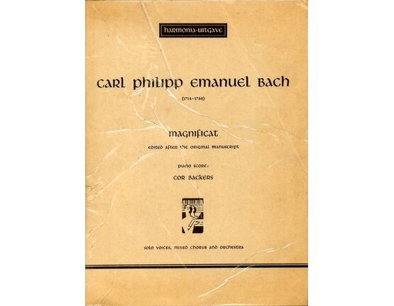 12639 | Magnificat -  Piano Score edited after the original manuscript