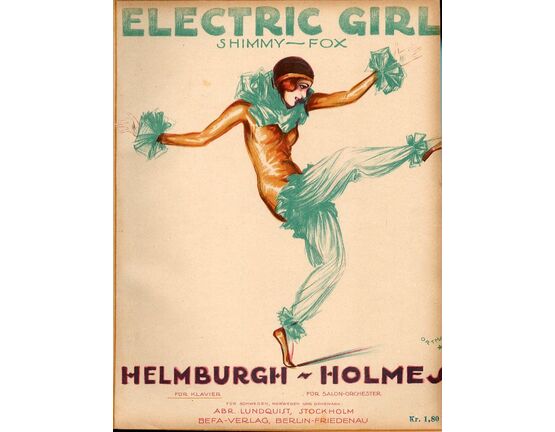 12642 | Electric Girl - Shimmy Fox - for Piano and Voice - Op. 101