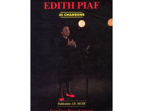 12702 | Edith Piaf - 25 Chansons - For Voice & Piano