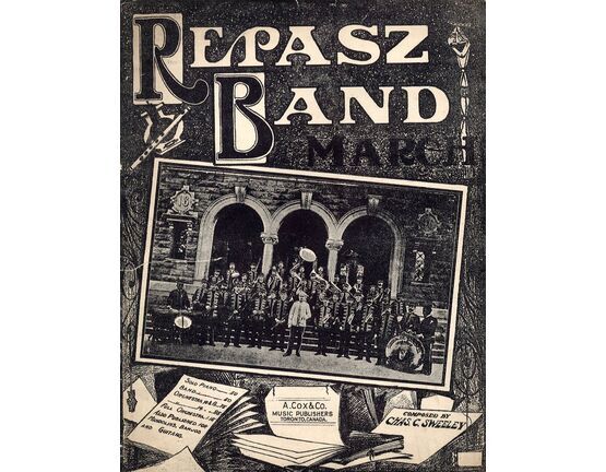 12724 | Repasz Band March and Two Step - Song Featuring The Repasz Band - Arranged for Piano Solo