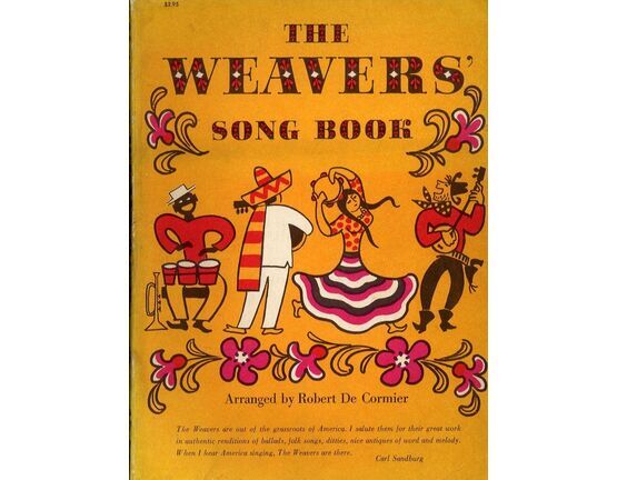 12782 | The Weavers Song Book - Arranged with Piano and Guitar Accompaniment