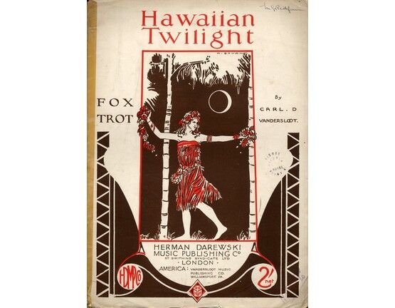 128 | Hawaiian Twilight - Fox Trot - for Piano