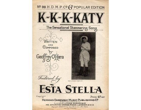 128 | K-K-K-Katy - The Sensational Stammering Song - Featured by Esta Stella