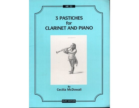 12830 | 3 Pastiches for Clarinet and Piano