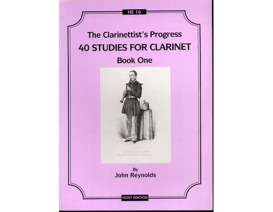 12830 | The Clarinettist's Progress - 40 Studies for Clarinet - Book One