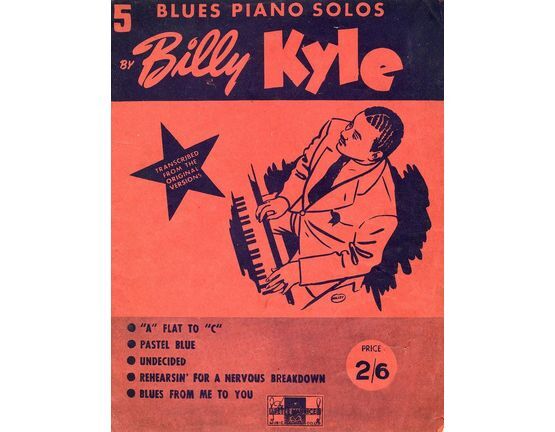 130 | Billy Kyle - 5 Blues Piano Solos - Transcribed from the Original Versions