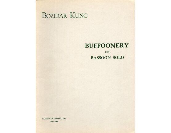 13076 | Buffoonery - For Bassoon Solo