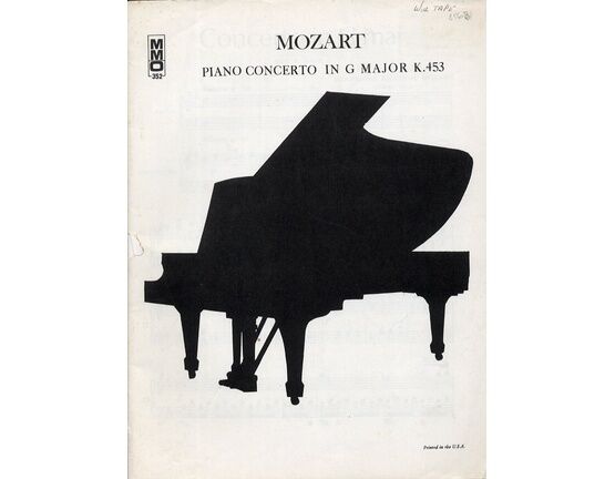 13089 | Mozart - Piano Concerto in G Major arranged for Two Pianos - K. 453