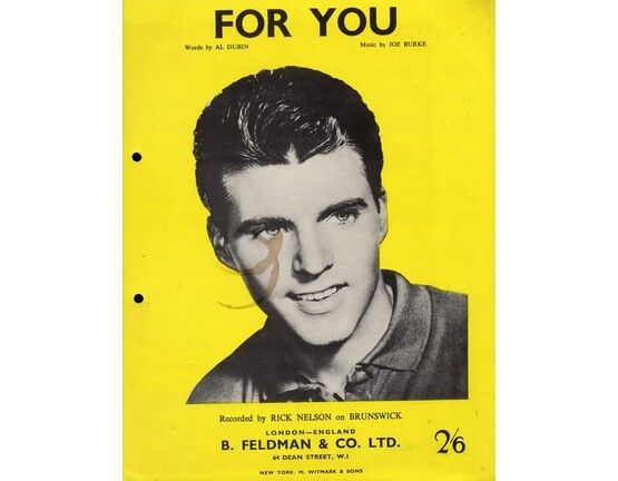 1368 | For You - Song recorded by Rick Nelson