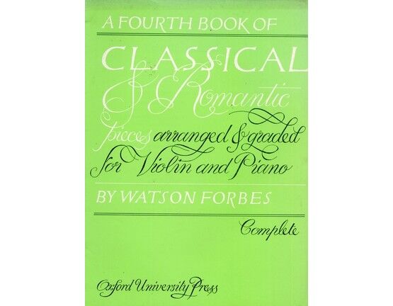 139 | The Fourth Book of Classical and Romantic Pieces