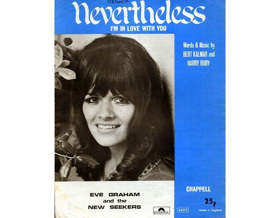 1399 | Nevertheless Im in Love with you - Recorded by Eve Graham and The New Seekers on Polydor