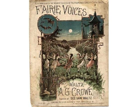 1489 | Fairie Voices, waltz, dedicated to W Freeman Thomas,
