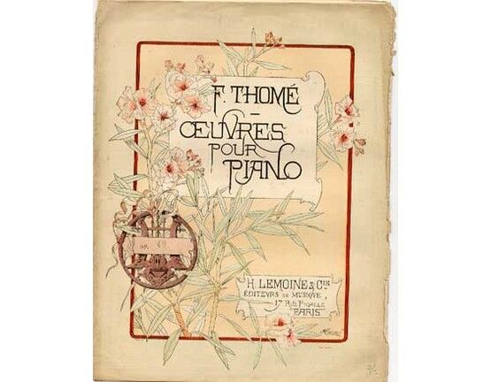 1510 | Gavotte, Op 40, for piano solo