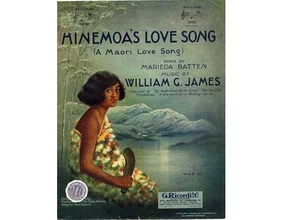 1512 | Hinemoas Love Song (A Maori Love Song) - Key of E Minor