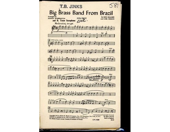 1526 | Big Brass Band from Brazil - Arrangement for Full Orchestra