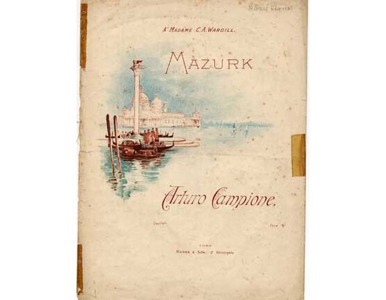 1566 | Mazurk, for piano solo