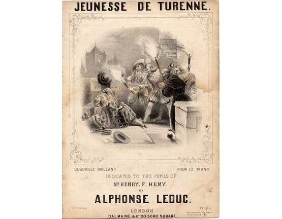 1617 | Jeunesse de Turenne, quadrille brillant for piano
