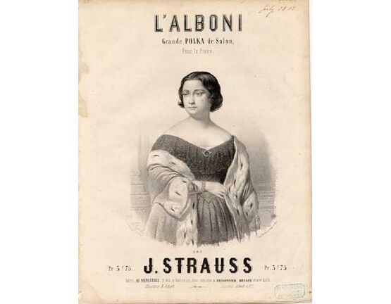 1631 | LAlboni, Grand Polka de Salon for piano