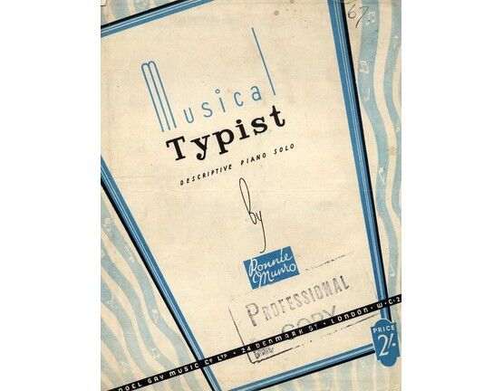 164 | Musical Typist - A descriptive piano solo