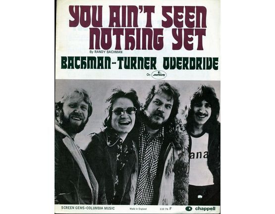 165 | You Ain't Seen Nothing Yet - Recorded by Bachman Turner Overdrive