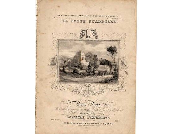 1672 | La Poste Quadrille,  including Pantalon, LEte, Poule, Pastourelle & Finale,