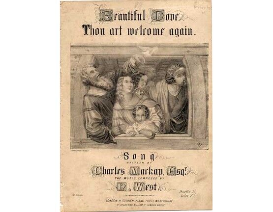 1686 | Beautiful Dove Thou Art Welcome Again - Sacred song