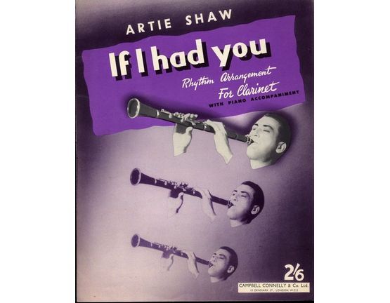 170 | If I Had You, rhythm arrangement for B flat clarinet