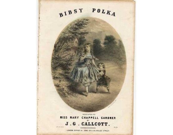 1718 | Bibsy Polka, dedicated to Miss Mary Chappell Gardner