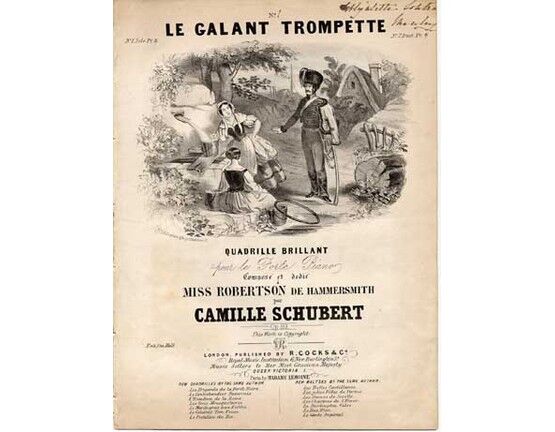 1720 | Le Galant Trompette, quadrille brillant, Op 89,