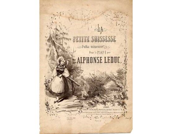 1739 | La Petite Suissesse, polka mignonne for piano solo