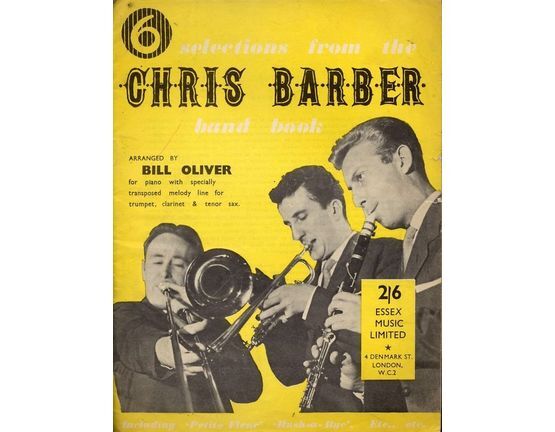 174 | 6 Selections from the Chris Barber Hand Book - For Piano with specially transposed melody line for Trumpet, Clarinet & Tenor Sax