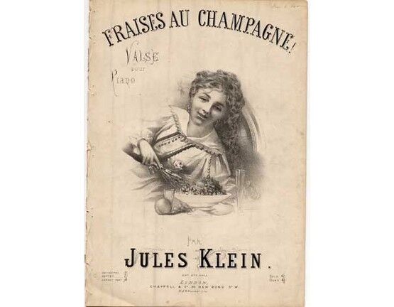 1744 | Fraises au Champagne!, valse for piano solo