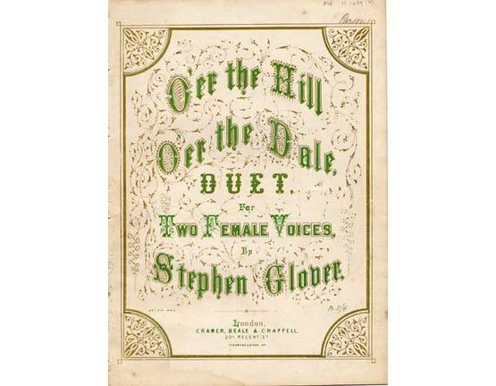 1745 | Oer the Hill Oer the Dale, duet for two female voices,