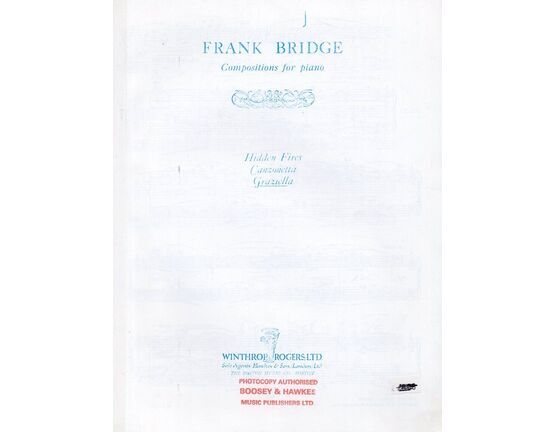 176 | Frank Bridge - Compositions for Piano - Graziella