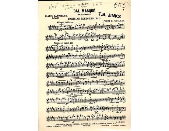 177 | Bal Masque - Arrangement for Full Orchestra