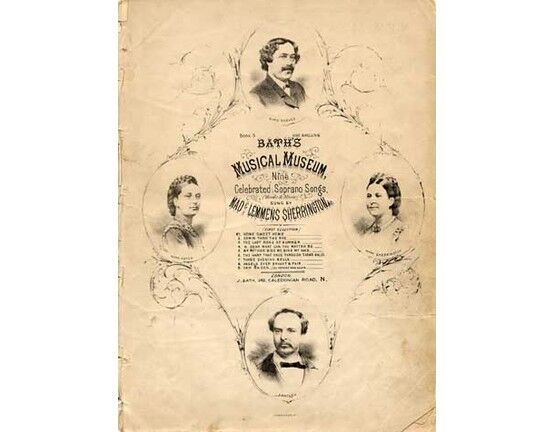 1797 | Baths Musical Museum Book 3, 9 celebrated Soprano songs sung by Madame Lemmens Sherrington & co., including Home Sweet Home, Comin Thro the Rye, The L