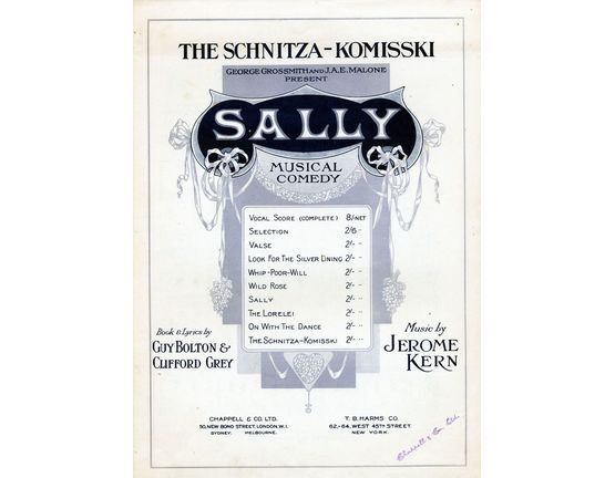 18 | The Schnitza-Komisski, from "Sally"