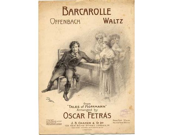 1826 | Barcarolle Waltz - On Motives from Offenbachs opera " Les Contes D'Hoffman" - Op. 128