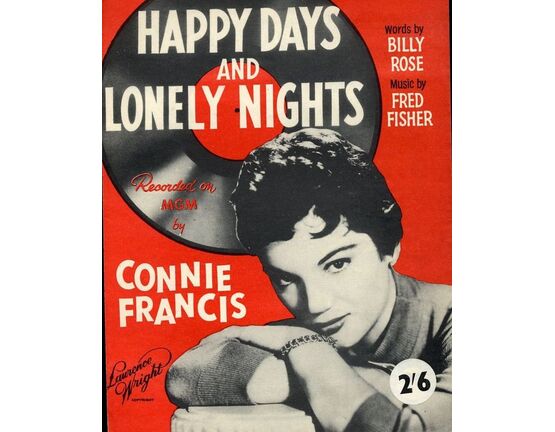 187 | Happy Days and Lonely Nights - Song - Featuring Connie Francis