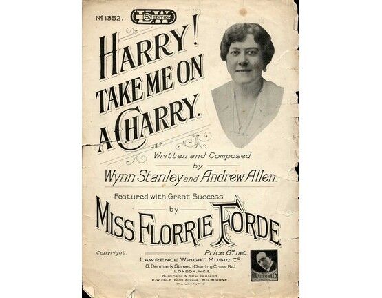 187 | Harry! Take me on The Charry - Featuring Miss Florrie Forde