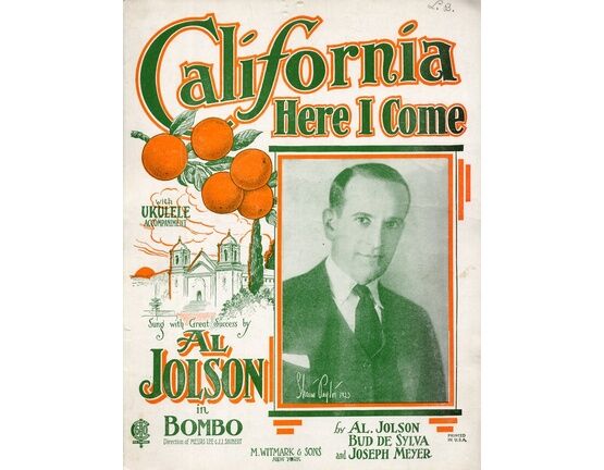 19 | California Here I Come - Song - Featuring Al Jolson (Sung in Bombo)