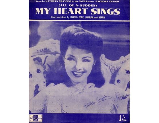20 | (All of a sudden) My Heart Sings - Song - Featuring Kathryn Grayson in "Anchors Aweigh"