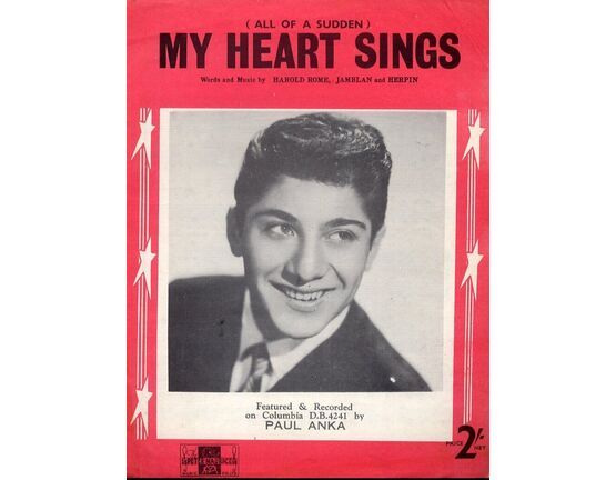 20 | (All of a sudden) My Heart Sings - Song - Featuring Paul Anka
