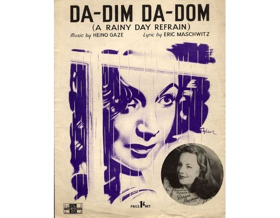 20 | Da-Dim Da-Dom (a rainy day refrain) - Featured and Broadcast by Doreen Stephens - For Piano and Voice with chord symbols
