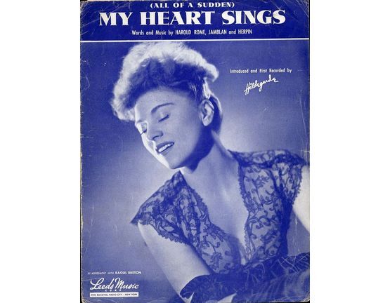 20 | My Heart Sings  (All of a sudden)- Song - Featuring Hildegarde