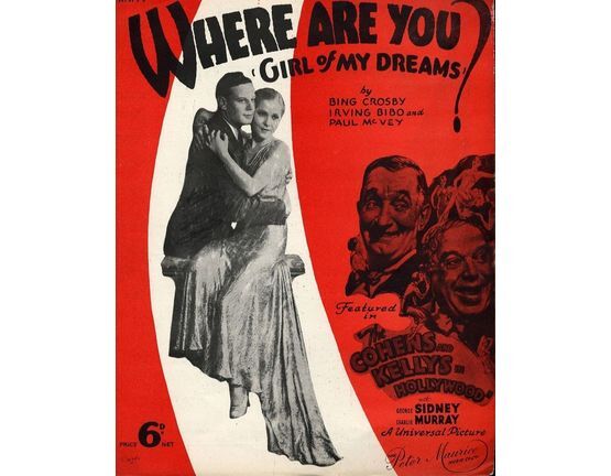 20 | Where are You? (Girl of my Dreams) - Featured in "The Cohens and Kellys in Hollywood" with George Sidney and Charlie Murray